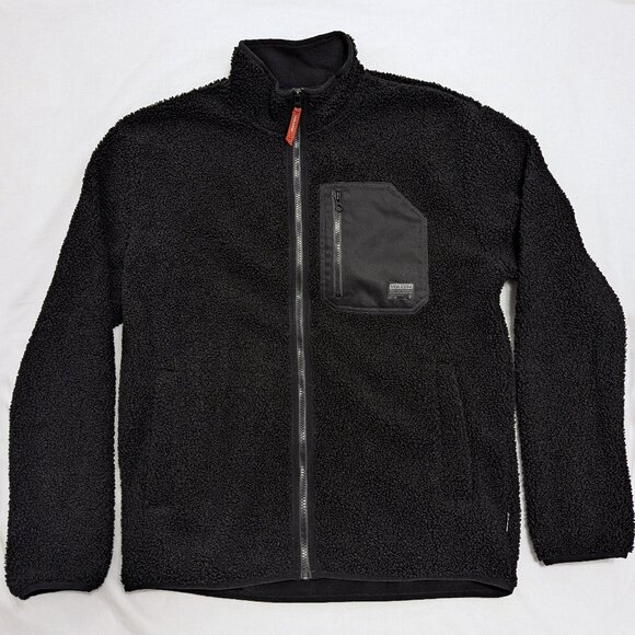 NEW! Volcom Muzzer Fuzzer Fleece Zip-up - Picture 2 of 4